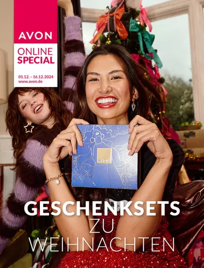 Angebote von Drogerien und Parfümerie in Stuttgart | Brochure AVON Geschenkset-Flyer in AVON | 1.12.2024 - 15.12.2024