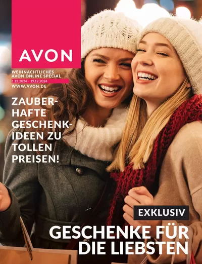 Angebote von Drogerien und Parfümerie in Stuttgart | Brochure AVON Geschenke-Flyer in AVON | 1.12.2024 - 15.12.2024