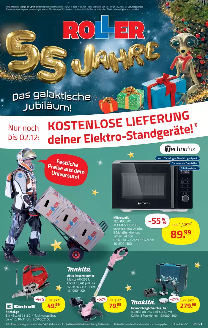 ROLLER Katalog in Heidenau (Sächsische Schweiz-Osterzgebirge) | Tolles Angebot für Schnäppchenjäger | 1.12.2024 - 7.12.2024