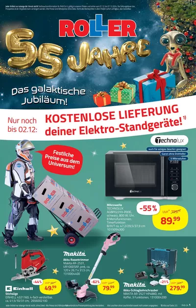 Angebote von Möbelhäuser in Dormagen | Tolles Angebot für Schnäppchenjäger in ROLLER | 1.12.2024 - 7.12.2024