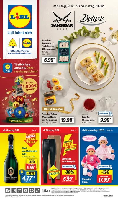 Lidl Katalog in Mannheim | Unsere besten Schnäppchen | 9.12.2024 - 14.12.2024