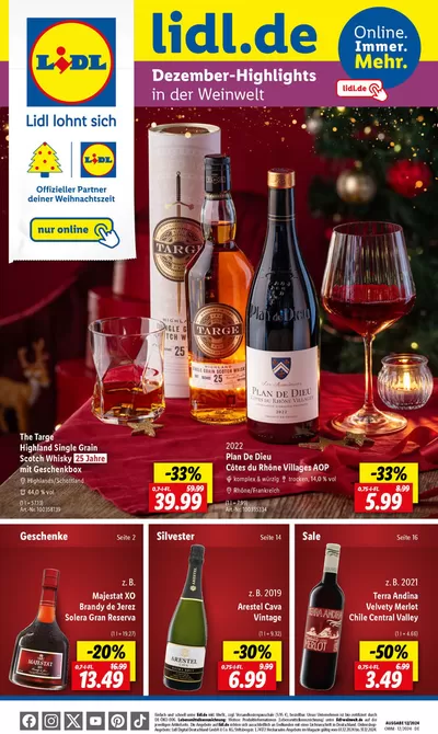 Lidl Katalog in Neuss | Tolles Angebot für alle Kunden | 1.12.2024 - 31.12.2024