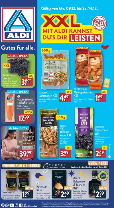 Aldi Nord Katalog in Bochum | Exklusive Deals und Schnäppchen | 3.12.2024 - 17.12.2024