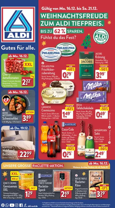 Aldi Nord Katalog in Schwelm | Top-Deals und Rabatte | 8.12.2024 - 22.12.2024