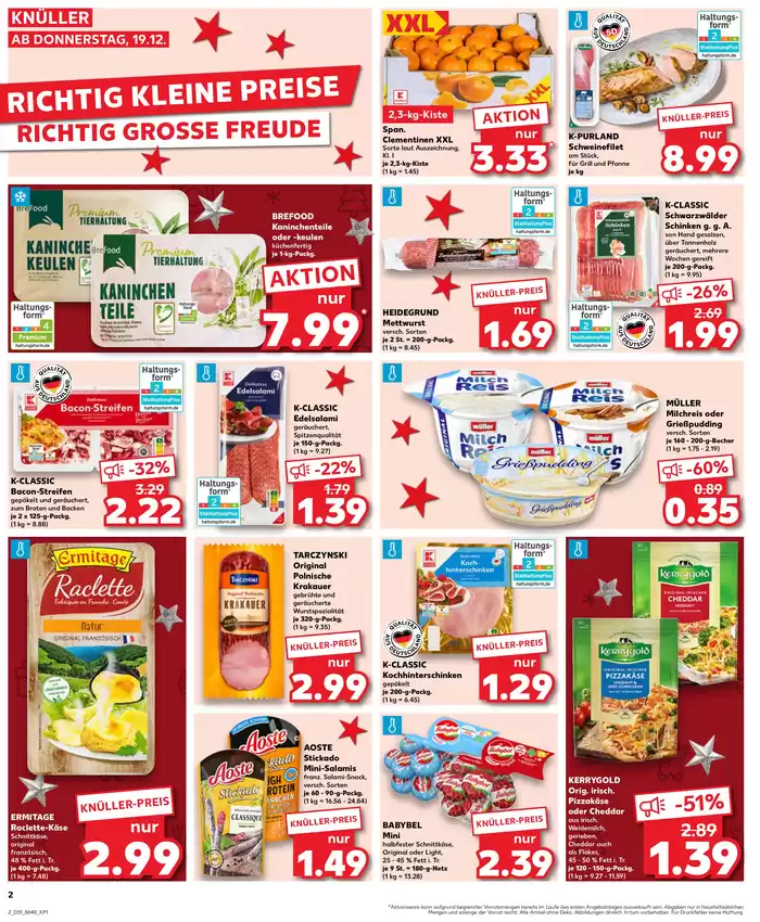 Kaufland Katalog in Schwerte (Hansestadt an der Ruhr) | Aktuelle Deals und Angebote | 15.12.2024 - 24.12.2024