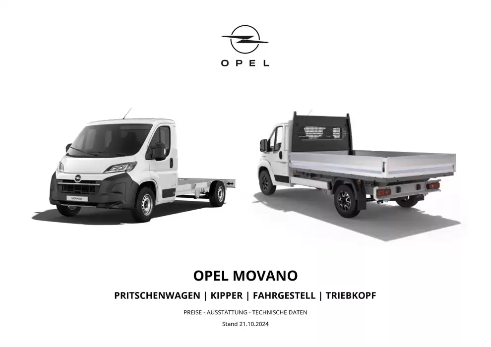 Opel Katalog in Hamburg | Opel Neuer Movano Kipper | 17.12.2024 - 17.12.2025