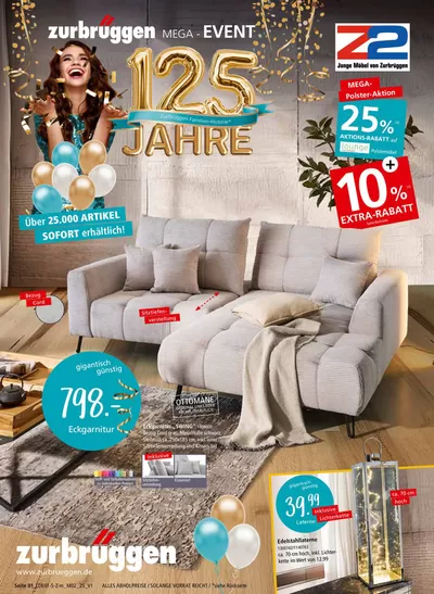 Zurbrüggen Katalog in Essen | Tolles Angebot für Schnäppchenjäger | 11.1.2025 - 8.2.2025