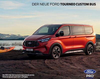 Ford Katalog | DER NEUE FORD TOURNEO CUSTOM | 7.9.2023 - 7.9.2024
