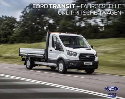 Ford Katalog | FORD TRANSIT FAHRGESTELLE/PRITSCHENWAGEN | 7.9.2023 - 7.9.2024