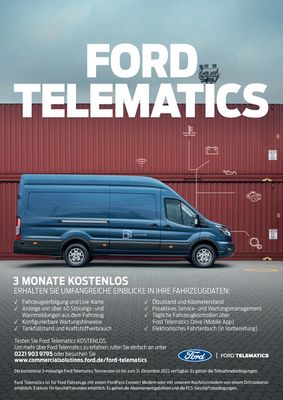 Ford Katalog in Bayreuth | TELEMATIK- UND DATENLÖSUNGEN | 7.9.2023 - 7.9.2024