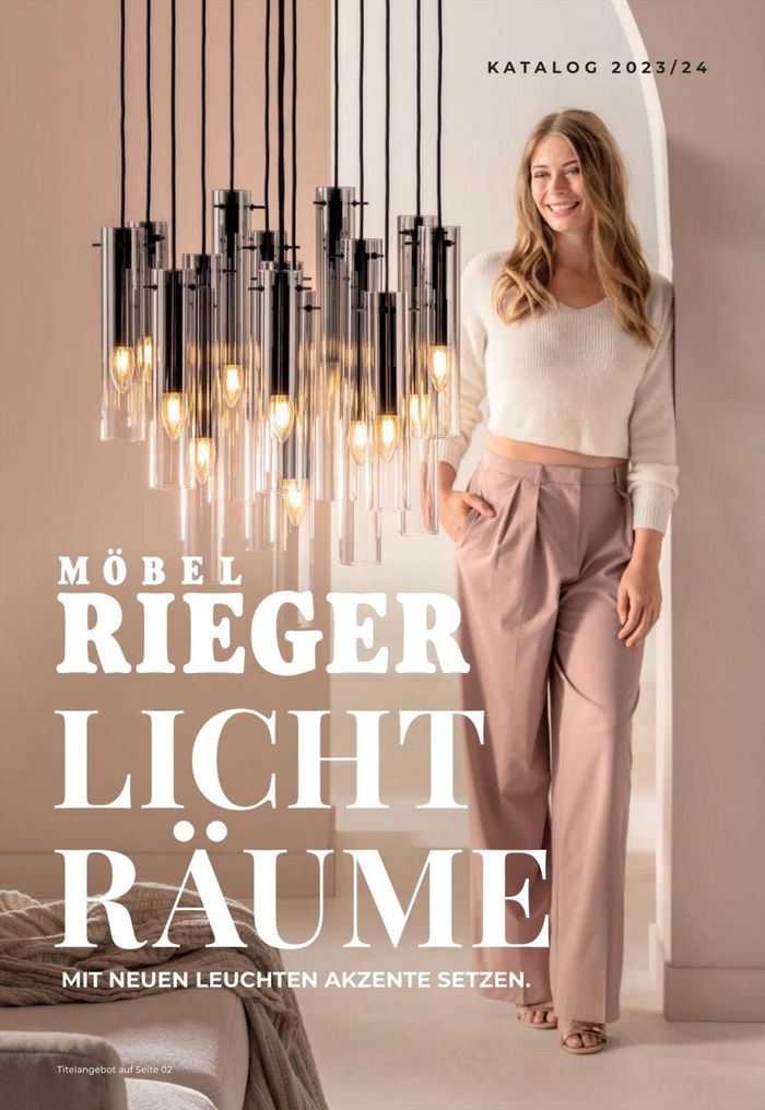 Möbel Rieger Katalog in Aalen | MÃ¶bel Rieger flugblatt | 28.9.2023 - 30.6.2024
