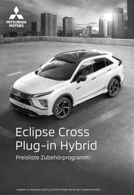 Mitsubishi Katalog | Eclipse Cross Plug-in Hybrid | 18.10.2023 - 18.10.2024
