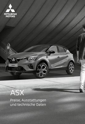 Mitsubishi Katalog in Brandenburg an der Havel | Mitsubishi ASX Preise, Ausstattungen und technische Daten | 18.10.2023 - 18.10.2024