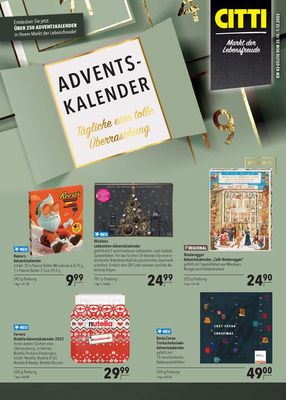 CITTI Markt Katalog in Kiel | Adventskalender | 25.10.2023 - 1.12.2023