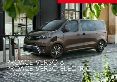 Angebote von Auto, Motorrad und Werkstatt | Toyota Proace Verso/Proace Verso Electric in Toyota | 31.10.2023 - 31.10.2024