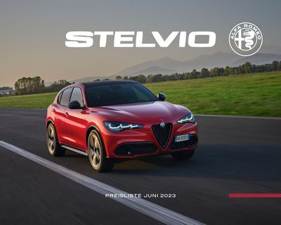 Alfa Romeo Katalog in Jena | Alfa Romeo Stelvio – modelljahr 2023 | 26.6.2023 - 26.6.2024