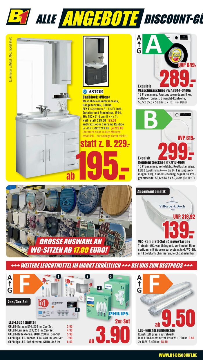 B1 Discount Baumarkt in Erfurt Angebote und Prospekt Tiendeo