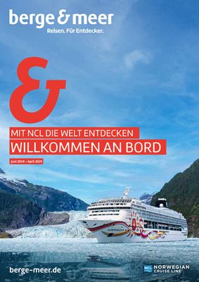 Berge & Meer Katalog | Willkommen an Bord | 1.6.2024 - 30.4.2025