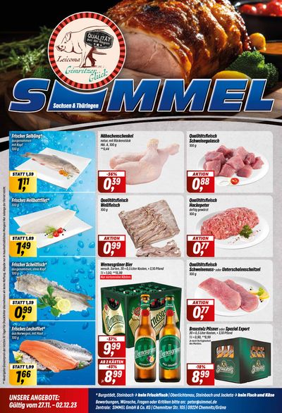 Angebote von Supermärkte in München | Simmel flugblatt in Simmel | 27.11.2023 - 2.12.2023
