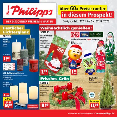 Angebote von Kaufhäuser in Hamburg | Thomas Philipps flugblatt in Thomas Philipps | 27.11.2023 - 2.12.2023