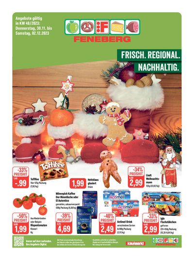 Angebote von Supermärkte in München | Feneberg flugblatt in Feneberg | 30.11.2023 - 2.12.2023