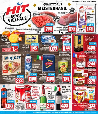 Angebote von Supermärkte in München | Angebote Hit Markt in Hit Markt | 27.11.2023 - 2.12.2023