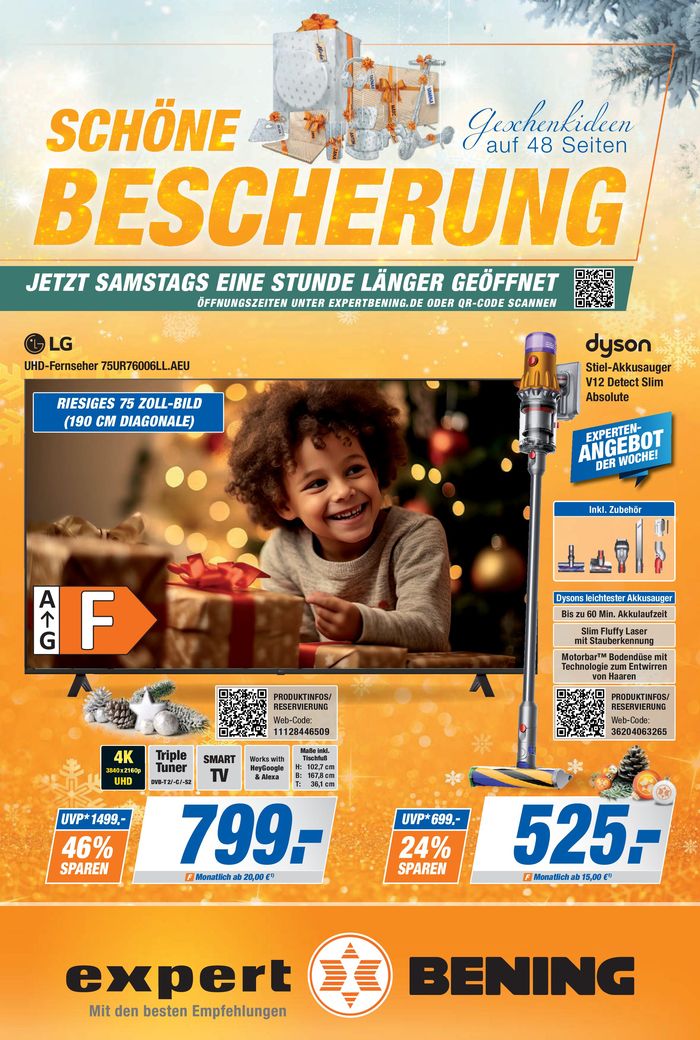 Expert Bening Katalog in Bremen | Expert Bening flugblatt | 4.12.2023 - 23.12.2023