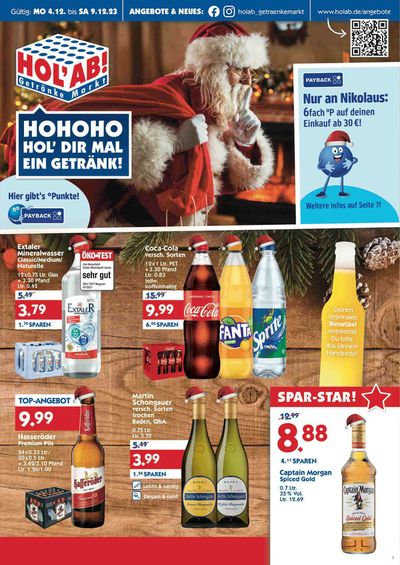 Hol'ab Getränkemarkt Katalog in Bremen | Hol'ab GetrÃ¤nkemarkt Angebote | 4.12.2023 - 9.12.2023