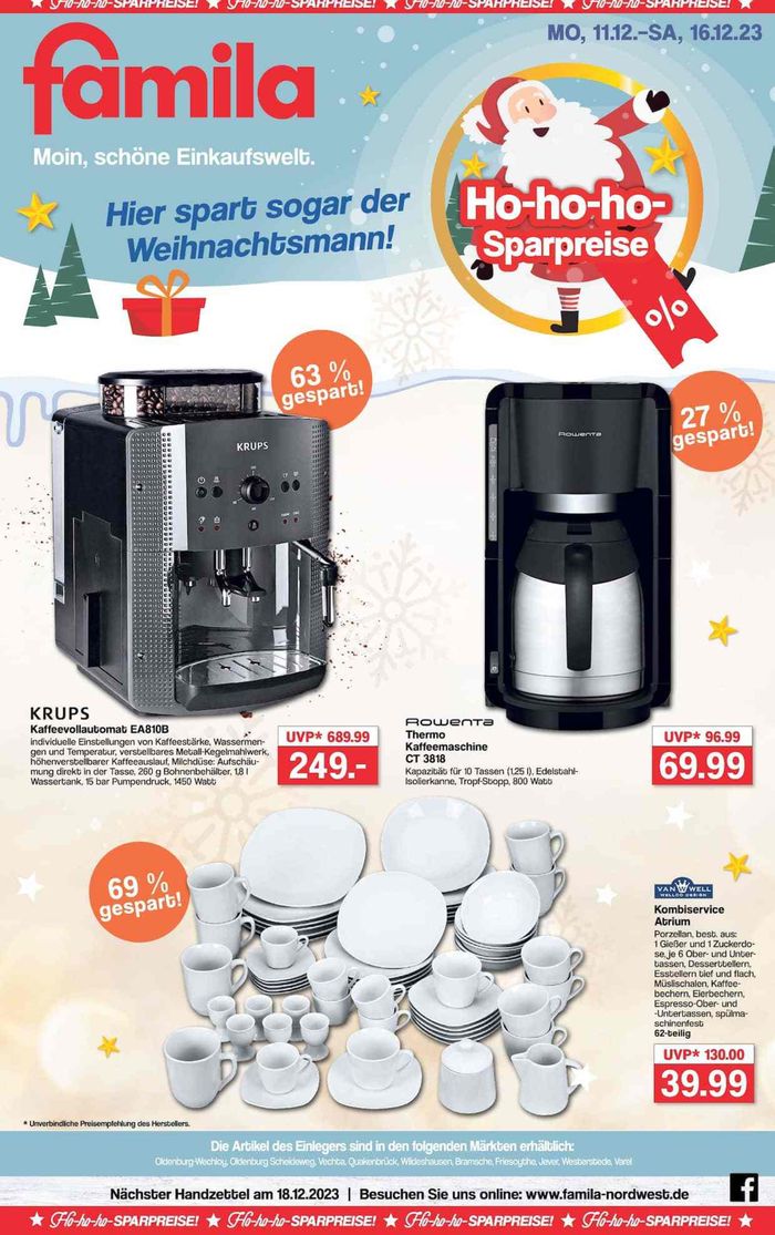 Famila Nordwest in Oldenburg Prospekte und Angebote Tiendeo