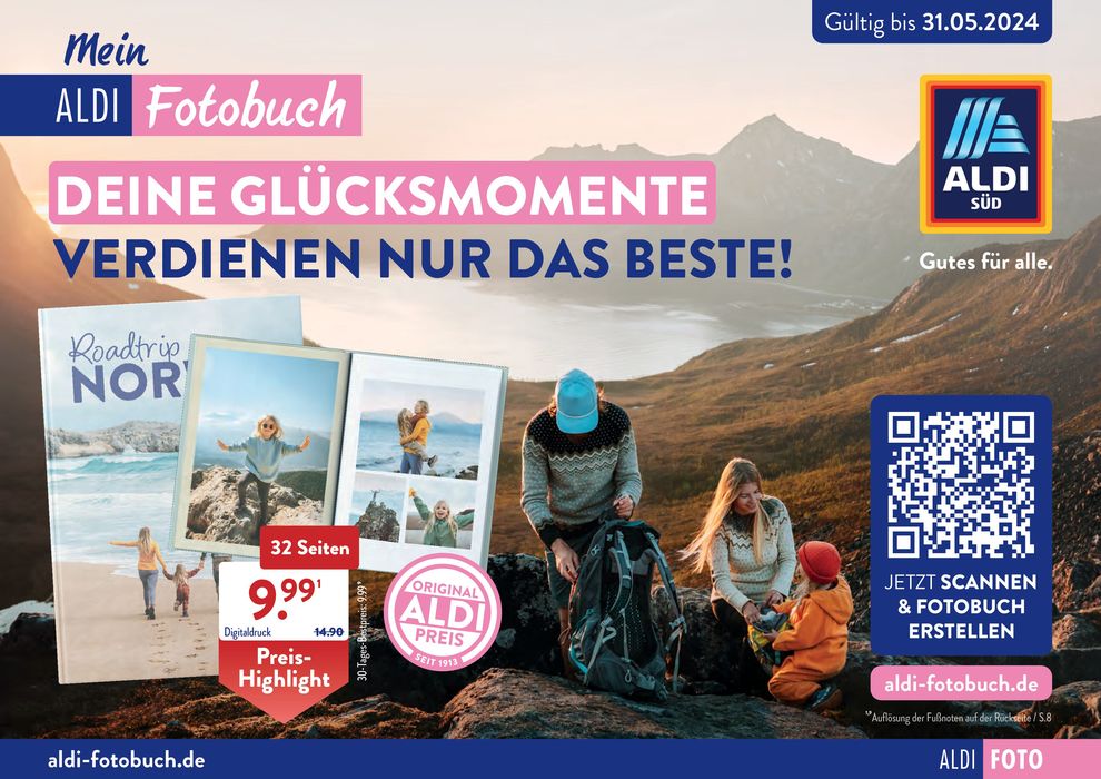 Aldi Süd Katalog in Erbach | DEINE GLÜCKSMOMENTE VERDIENEN NUR DAS BESTE! | 12.12.2023 - 31.5.2024