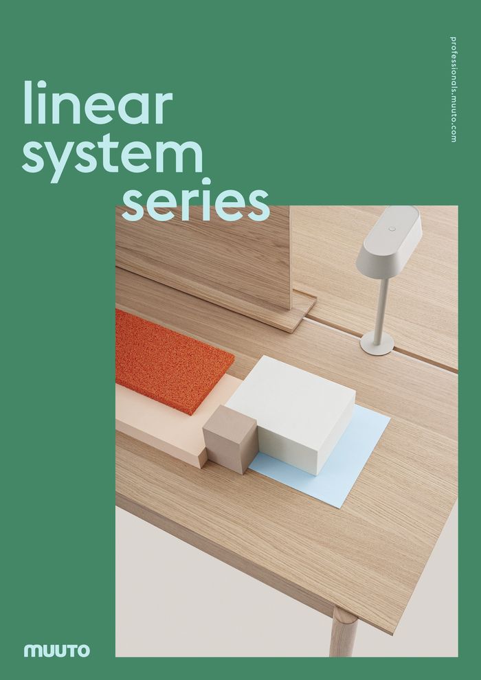 Muuto Katalog in Berlin | LINEAR SYSTEM SERIES BROCHURE | 21.12.2023 - 31.5.2024