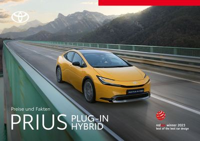 Toyota Katalog | Toyota Prius Plug-in Hybrid | 29.12.2023 - 29.12.2024