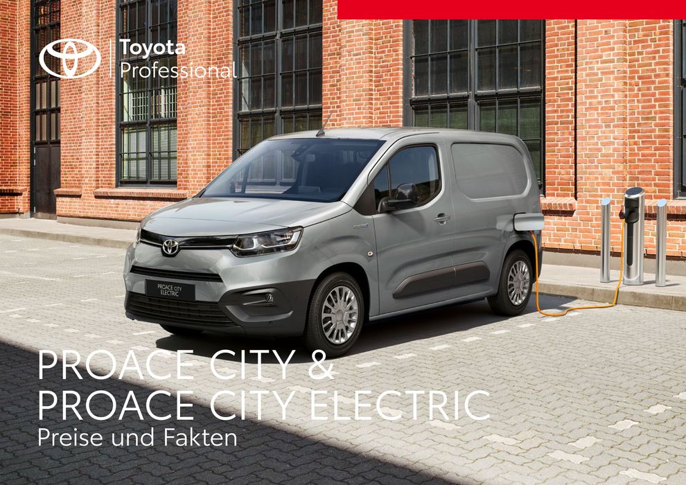 Toyota Katalog | Toyota Proace City / Proace City Electric | 29.12.2023 - 29.12.2024