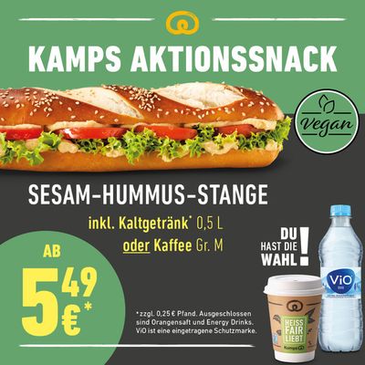 Angebote von Restaurants in Berlin | ANGEBOTE in Bäckerei Kamps | 19.1.2024 - 29.2.2024