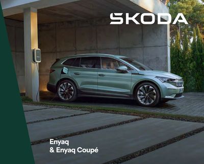 Škoda Katalog in Berlin | Škoda Enyaq und Enyaq Coupé Broschüre | 22.1.2024 - 22.1.2025