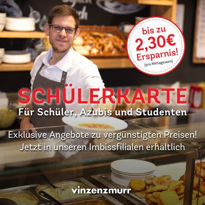 Angebote von Restaurants in Neu-Ulm | ANGEBOTE in Vinzenzmurr | 24.1.2024 - 31.3.2024