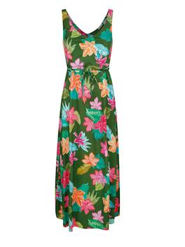Kleid in sommerlichem allover Blumendessin für 49,99€ in Alba Moda