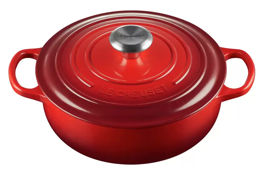 LE CREUSET Sauteuse Kirschrot SIGNATURE für 129€ in Zurbrüggen