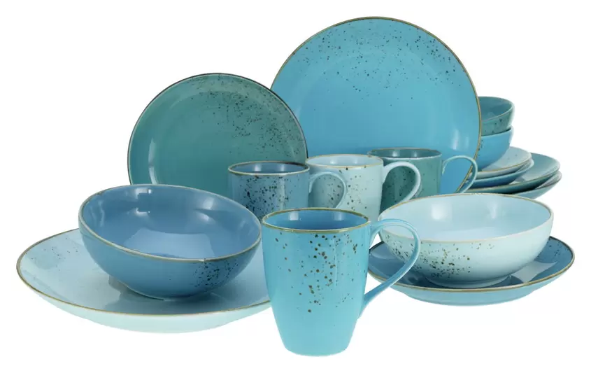 Creatable Kombiservice 16-tlg. NATURE COLLECTION AQUA für 59,99€ in Zurbrüggen