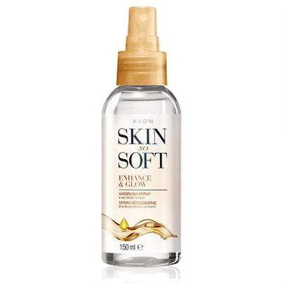 Skin So Soft ENHANCE & GLOW Schimmer-Spray mit leichtem Selbstbräuner für mittlere Hauttöne für 6,99€ in AVON