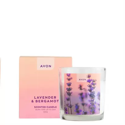 Duftkerze LAVENDEL & BERGAMOTTE für 9,59€ in AVON