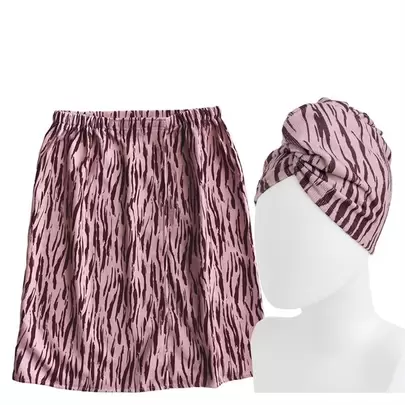 Handtuch-Set PINK ZEBRA - Größe L/XL für 27,99€ in AVON