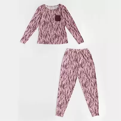 Langer Pyjama PINK ZEBRA für 30,99€ in AVON