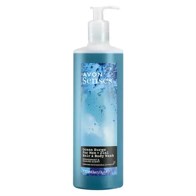 OCEAN SURGE 2-in-1 Shampoo & Duschgel für Herren für 4,99€ in AVON