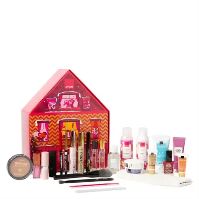 Adventskalender mit Geschenken für 24 Tage für 114,99€ in AVON