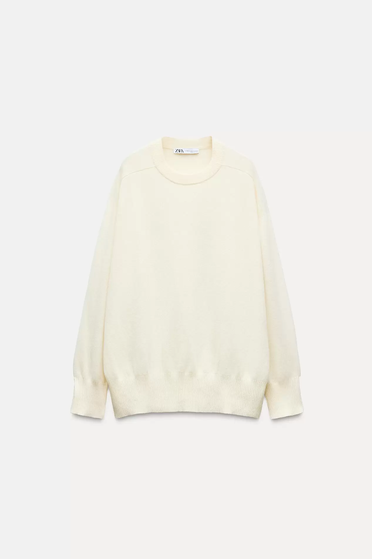 BASIC-PULLOVER AUS REINER WOLLE für 59,95€ in Zara