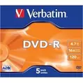 Verbatim DVD-R AZO 16x 4,7GB (5er JewelCase) für 5,99€ in Berlet