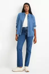 Vintage Straight Jeans - High Waist für 29,99€ in C&A