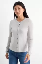 Kaschmir-Strickjacke für 89,99€ in C&A