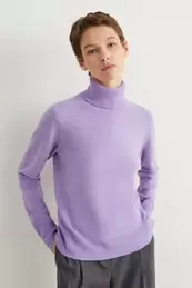 Kaschmir-Rollkragenpullover für 99,99€ in C&A